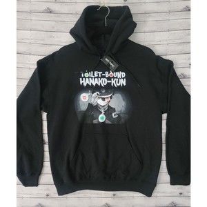 Toilet-Bound Hanako-Kun Hot Topic Hoodie Black Sz Medium Japanese Anime NEW NWT
